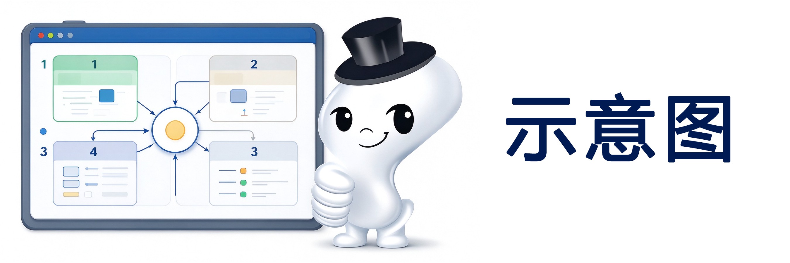 示意图
